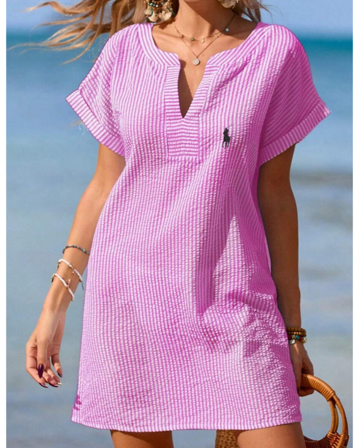 Essential Tunic Dress by Ꮢ. Ꮮаᴜгеn + Riviera Bag by Ꮢ. Ꮮаᴜгеn