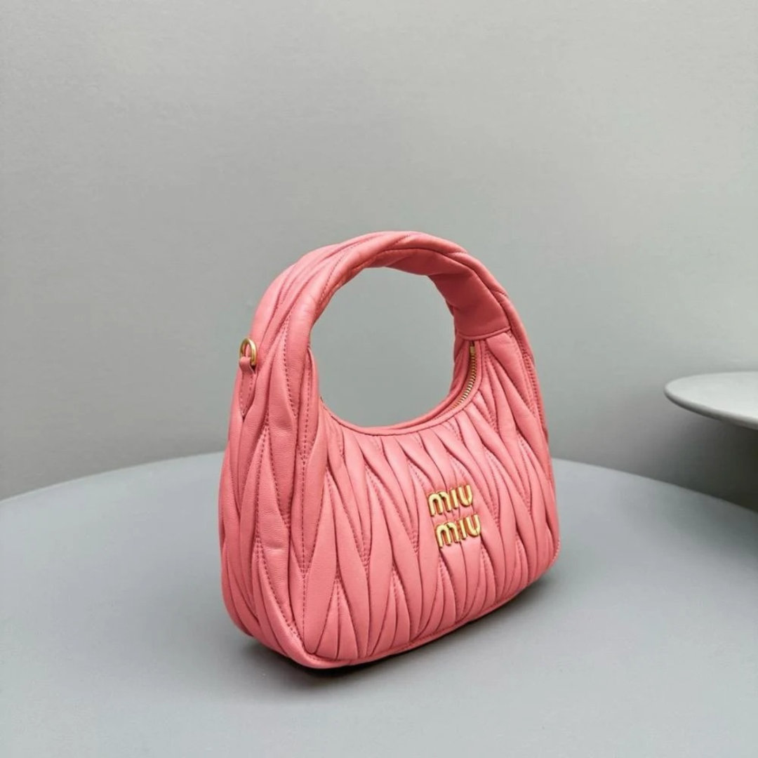 MIU MIU WANDER SHOULDER BAG IN MATELASSÉ NAPPA LEATHER