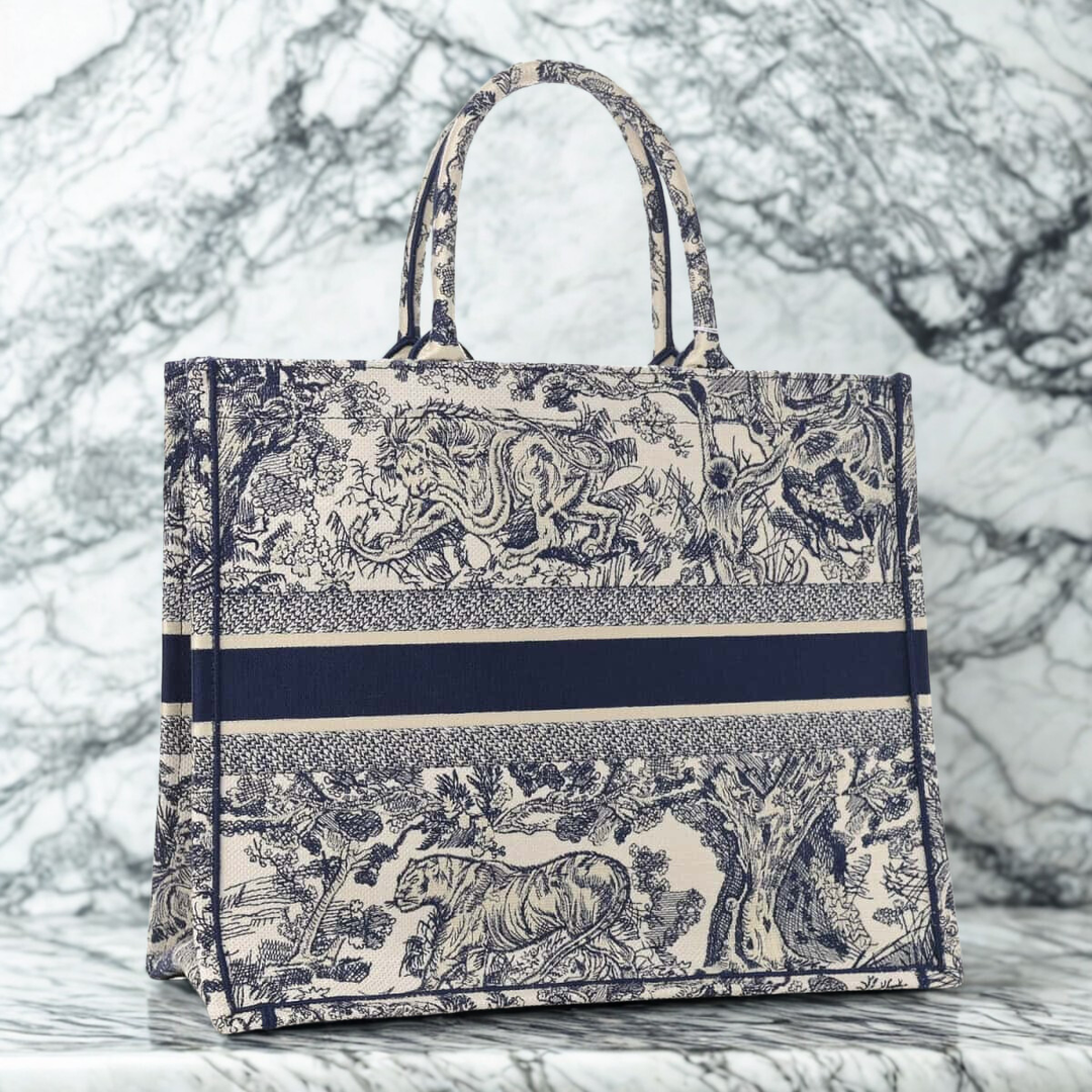 LARGE DIOR BOOK TOTE BAG