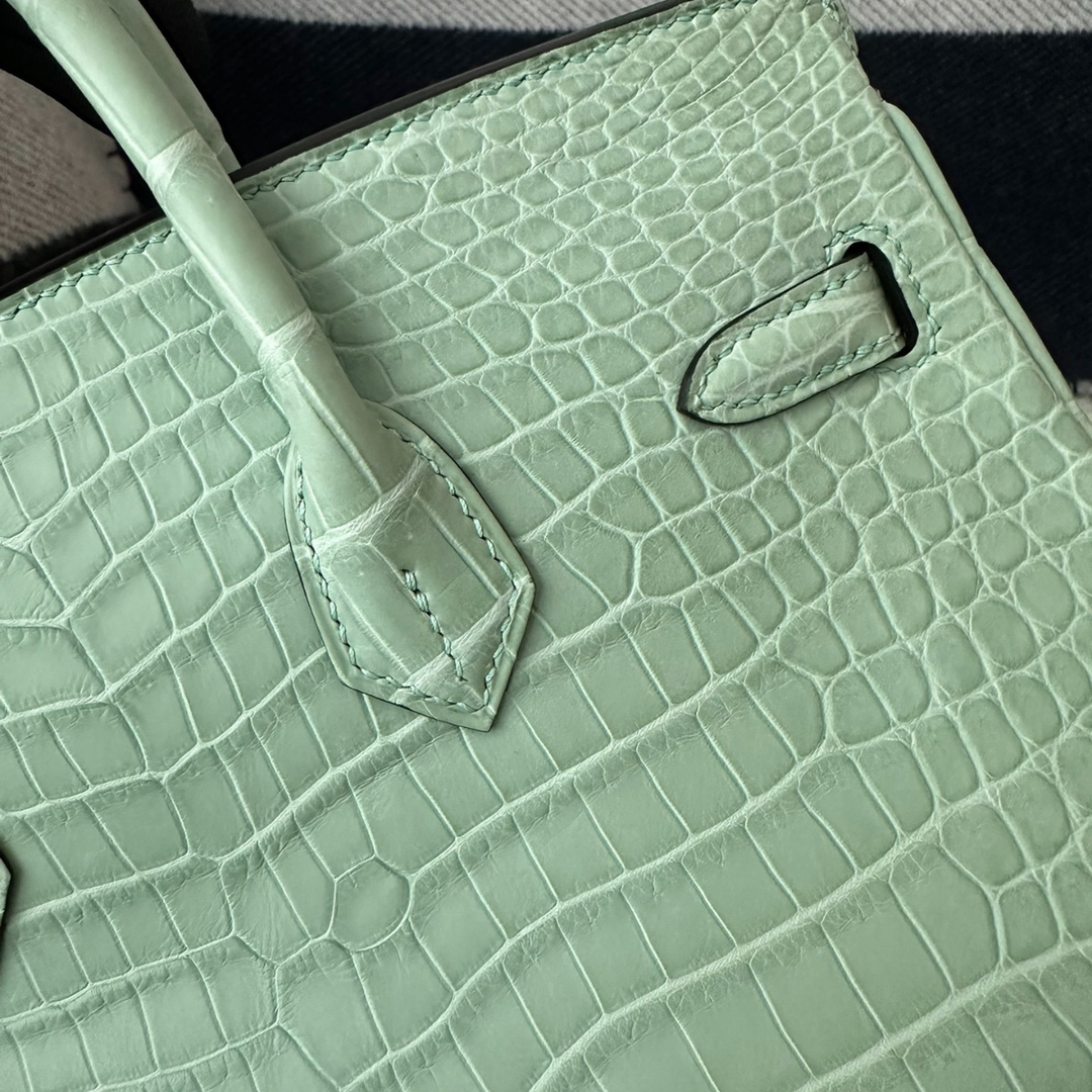 HERMÈS KELLY 28 VERT D’EAU ALLIGATOR – LIMITED EDITION