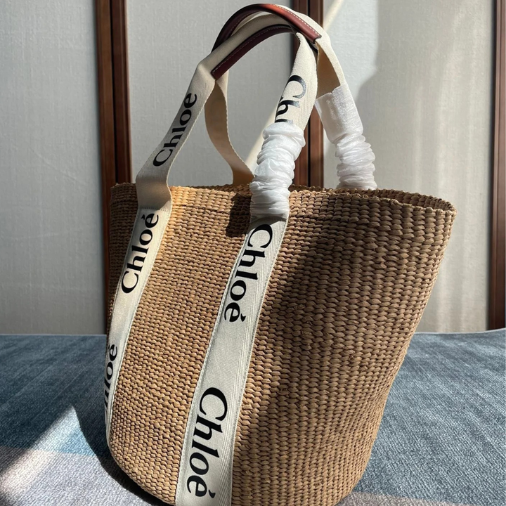 CHLOÉ WOODY LARGE BASKET BAG