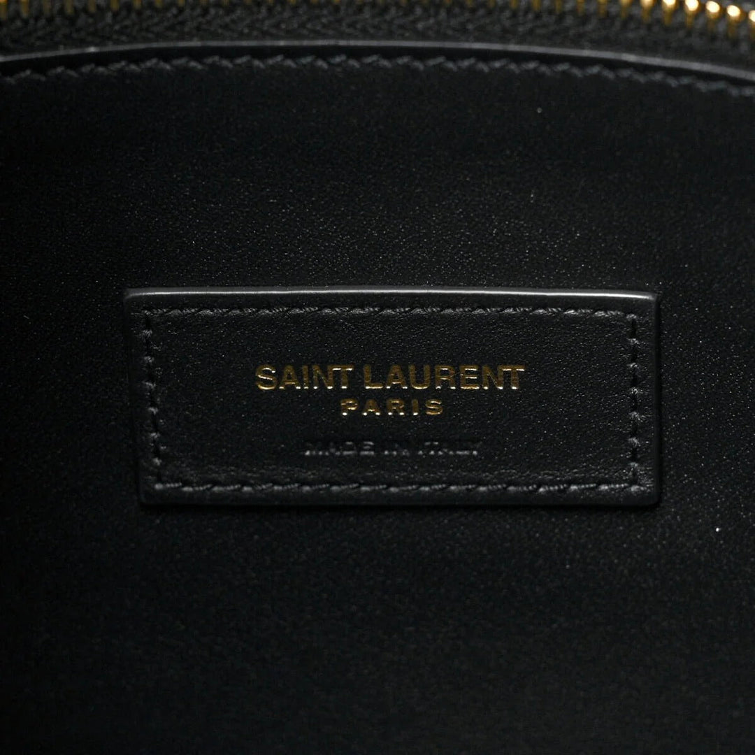 SAINT LAURENT – BABY LE 5 À 7 SOFT BAG IN GRAINED LEATHER